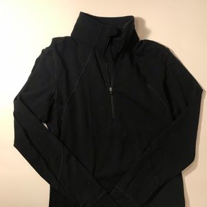 Lululemon quarter zip athletic sweater black